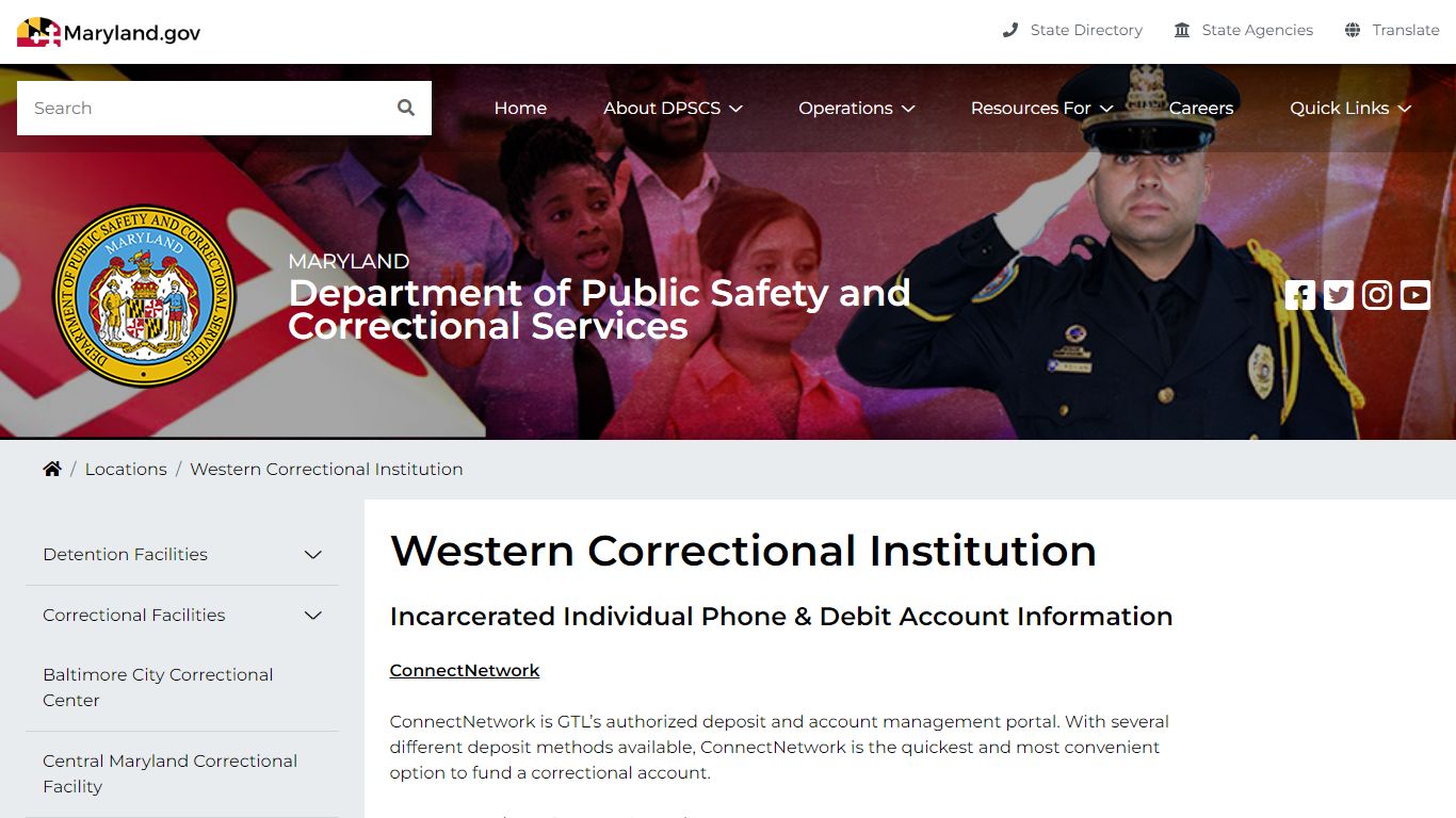 DPSCS - Western Correctional Institution